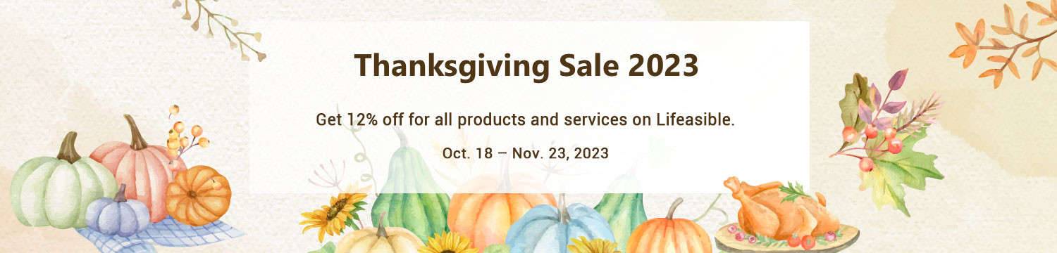Thanksgiving Sale 2023